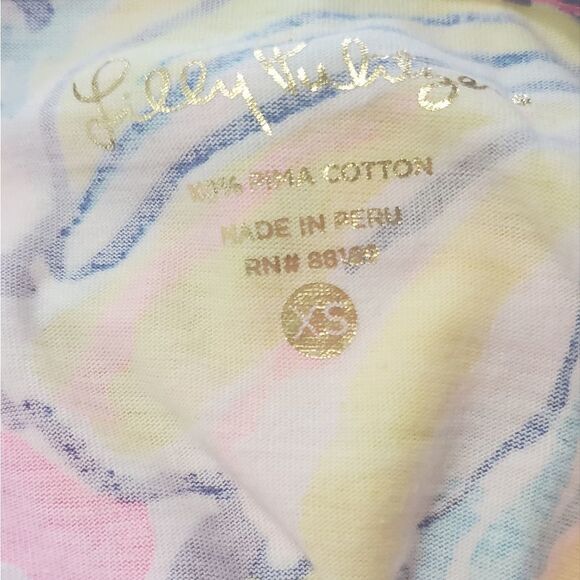 Lilly Pulitzer Marlowe Swept By the Tide Pink Tropical Dress - Picture 5 of 6